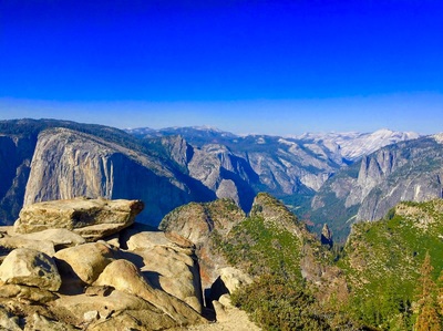 guided hiking in Yosemite